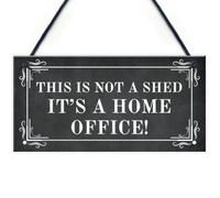 Red Ocean Personalised Hanging Door Sign Home Office Business Shed Sign Home Decor