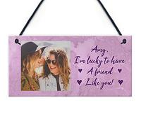 RED OCEAN Personalised Personalised Photo Gift For Friend Friendship Gifts For Her