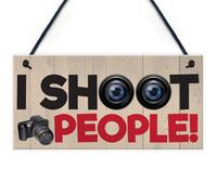 Red Ocean Photography Gift Novelty Hanging Sign