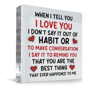 Red Ocean Romantic Gift For Boyfriend Girlfriend Husband Wife Best Thing That Ever Happened To Me I Love You Gift For Anniversary Valentines Day Him Her Couple