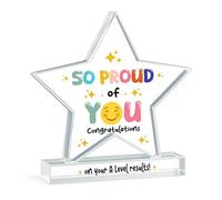 RED OCEAN So Proud Of You Gift Congratulations Gift For A Level Results Day Star Plaque Daughter Son Granddaughter Grandson Passing Exams For Him Her