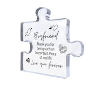 Red Ocean Special Boyfriend Gift For Birthday Anniversary Love You Forever Acrylic Puzzle Piece Gift For Boyfriend Gift For Him Romantic Gifts For Boyfriend Gift For Christmas Thank You Gift