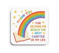Red Ocean Special Teacher Gift Teacher Appreciation Gift Thank You For Coaster For Women Men Novelty Leaving School Nursery