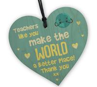 Red Ocean Teaching Gifts World A Better Place Thank You School Nursery Pre School Leaving Present