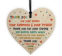 Red Ocean Thank You Gift For Teacher Teaching Assistant Nursery Teacher Leaving Gift Ideas