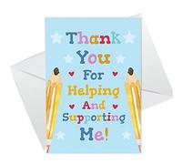 RED OCEAN Thank You Teacher Card From Children Appreciation Card Teaching Assistant Nursery Teacher Card Gifts