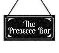 Red Ocean The Prosecco Bar Drink Vintage Foam Plaque Sign Home Bar Gift Man Cave