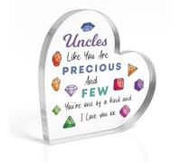 Red Ocean Uncle Precious And Few Plaque Special For Him Uncle Idea For Birthday Christmas Thank You From Niece Nephew Keepsake