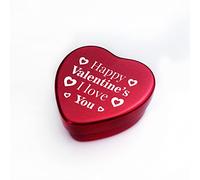 Red Ocean Valentines Day Gift Red Metal Tin Gift For Boyfriend Girlfriend Husband Wife I Love You Gifts For Him Her
