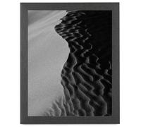 RED OCEAN Versatile A4 Black Picture Photo Frame 21 x 29.7 cm Display, Landscape or Portrait Orientation, Wall-Mount & Desk Stand A4 Certificate Premium Poster Display (1)