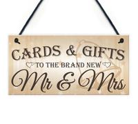 Red Ocean Wedding Thank You Guests Sign