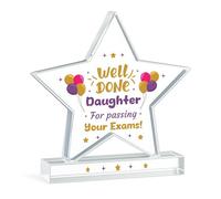 RED OCEAN Well Done Gift For Daughter Congratulations Gift For Results Day Graduation A Levels GCSEs Star Plaque Daughter Passing Exams Her