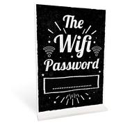RED OCEAN WIFI PASSWORD Chalkboard Standing Plaque New First Home Gift House Warming Internet Pub Cafe Bar Sign