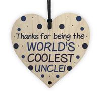Red Ocean Worlds Coolest Uncle Novelty Christmas Gift For Uncle Birthday Gifts For Him Men