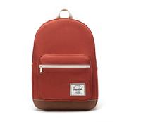 Red Ochre/Tan/White Stitch Backpack- unisex- Herschel- Backpacks- Red- ONE SIZE- Bags ONE SIZE