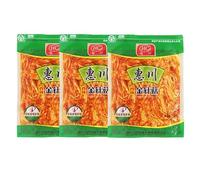Red Oil Flammulina Velutipes, Spicy Sesame Oil Mushroom 180Gram, Spicy Flammulina Velutipes Snacks, Special Spicy Mushroom Fast Food (180Gram(Pack of 3))