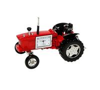 Red Old Tractor Clock