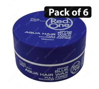 Red One Aqua Hair Wax Full Force 150ml - Pack of 6