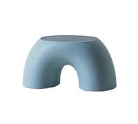 (Red, One size) Non-slip Circular Rainbow Foot Stool For Kids Strong Utility Bench