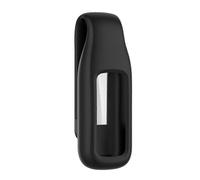 (Red, One size) Replacement Buckles for Fitbit-Luxe Smartwatch Silicone for Case Steel Clips Bracelet Wearable for Smart Accessories Black