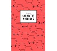 Red Organic Chemistry Hexagon Graph Paper Notebook: Perfect for Drawing Organic Chem Structures (6x9 120 Pages)