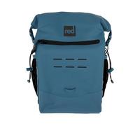 Red Original 12L Adventure Backpack Rucksack - 100% Waterproof, Watertight Roll-top Closure, Compact, Ergonomic, Highly Durable, 100% Recycled Fabric - Storm Blue