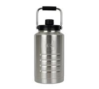 Red Original 2L Insulated Stainless Steel Canteen Bottle - 8 Hours Hot, 16 Hours Cold, Leakproof, Easy Clean, Portable, BPA-Free - Silver