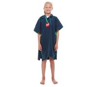 Red Original Kids Unisex Quick Dry Microfibre Changing Robe Towel Surf Poncho (Blue, One Size, Heights: 122cm - 155cm 6yrs - 12yrs)