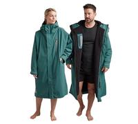 Red Original Premium EVO PRO Unisex Waterproof Dry Changing Robe, Extra Warm Lightweight Luxury 100% Recycled Material, B Corp Certified, Creating Quality Since 2008