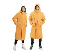 Red Original Slimline EVO Pro Unisex Waterproof Parka Jacket - Fleece Lined, Tailored Slim Fit, Hooded, 100% Recycled Fabric