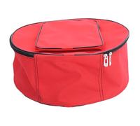 Red Oxford Cloth Simple Snare Drum Storage Bag for Outdoor Use | Hand Carry Design, 13/14 Inch Fit, Snare Drum Carrying Bag Drum Bag