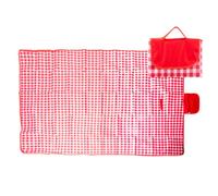 VFM - Red Oxford Picnic Blanket - Waterproof Gingham - Summit