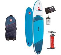 Red Paddle Co - SUP Stand Up Paddle Boarding - 10'6'' Ride MSL Stand Up Paddle Board with All-terrain Backpack, Coiled Leash & Titan II Pump - Blue