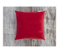 (Red, Pair Small) Soft Velour Scatter Cushion | 45cm x 45cm or 59cm x 59cm