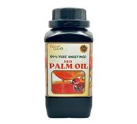 Red Palm Oil 1L - Pure Unrefined Nigerian Cooking Oil | Authentic West African Ingredient | Ideal for Native Jollof Rice, Egusi, Beans & All Other Traditional Soups and Dishes