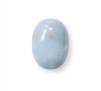 Red Palm Stone, Red, Natural Worry Stone, Natural Stone, Natural Stone, Reiki Balancing Stone, Therapy, Meditation (Angelit, 70-80 grams)