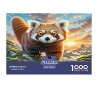 Red Panda 1000 Piece Jigsaw Puzzle For Adults Challenging Game Stress Relief Puzzle Exercise The Memory of The Brain for Adults And Kids, Age 12 Years Up 70x50cm/1000pcs