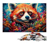 Red Panda 1000 Piece Jigsaw Puzzles for Adults Difficult Puzzles for Adults Ideal And Home Decor 50x75CM/19.68x29.52inch