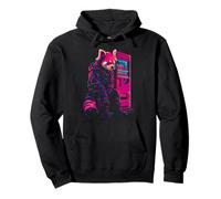 Red Panda Animal Lover Forest Wildlife Kawaii Motif Art Pullover Hoodie
