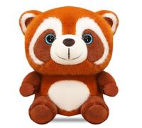 Red Panda Animal Plush Dolls, 20 cm Soft Raccoon Plush, Cuddly Soft Plush Red Panda Stuffed Animal Pillow for Boys Girls Kids Birthday Gifts, Home Decor