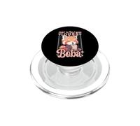 Red Panda Boba Kawaii Bubble Tea Red Panda Anime Neko Girls PopSockets PopGrip for MagSafe