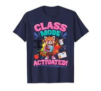 Red Panda Class Mode Activated Ready to Learn Student School T-Shirt