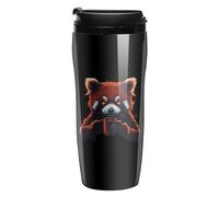 Red Panda Coffee Portable Coffee Cups Insulated Mug Water Tumbler with Lid Sealed for Hot Cold Drinks 350ml