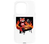Red panda Cooking Grill BBQ Funny Gift Red panda Case for iPhone 15 Pro