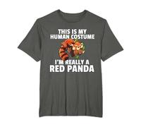 Red Panda Costume For Kids Women Men T-Shirt