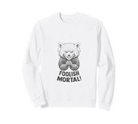 Red Panda Cute Evil Villain Foolish Mortal Meme Sweatshirt