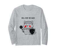 Red Panda Cute Hell Sent Me Back Medieval Long Sleeve T-Shirt