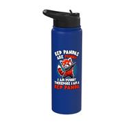 Red Panda, Dabbing | Kids | Red Pandas are Funny, Red Panda Stainless Steel Insulated Water Bottle