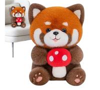 Red Panda Doll - 11.8 Inch Cute Animals Hugging Companion - Red Panda Hugging Doll Kids Favors | for Boys Girls Youth Teens Adults Family