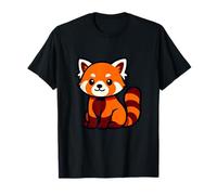 Red Panda Forest Guardian Design T-Shirt